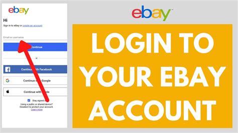 Email or username. . My ebay login
